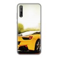 Дизайнерский силиконовый чехол для Huawei Y8p Ferrari