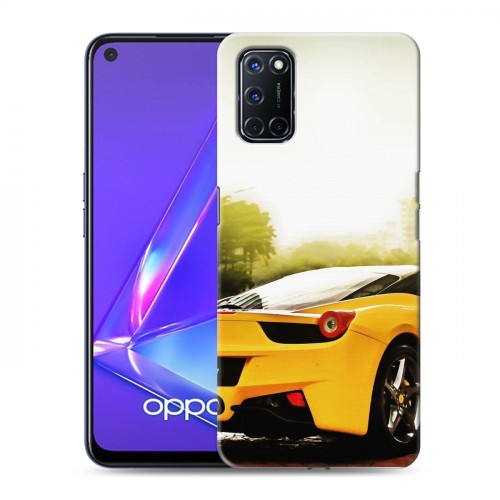 Дизайнерский пластиковый чехол для OPPO A52 Ferrari