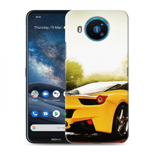 Дизайнерский силиконовый чехол для Nokia 8.3 Ferrari