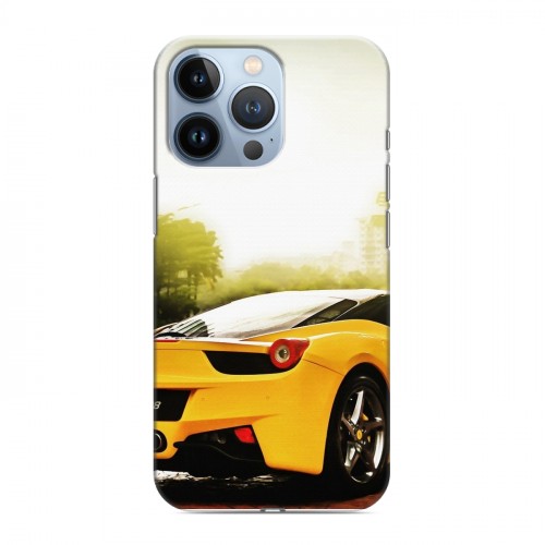 Дизайнерский силиконовый чехол для Iphone 13 Pro Ferrari