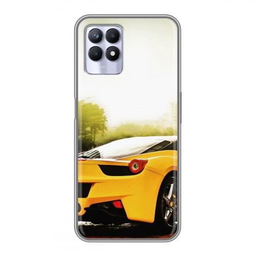 Дизайнерский силиконовый чехол для Realme 8i Ferrari