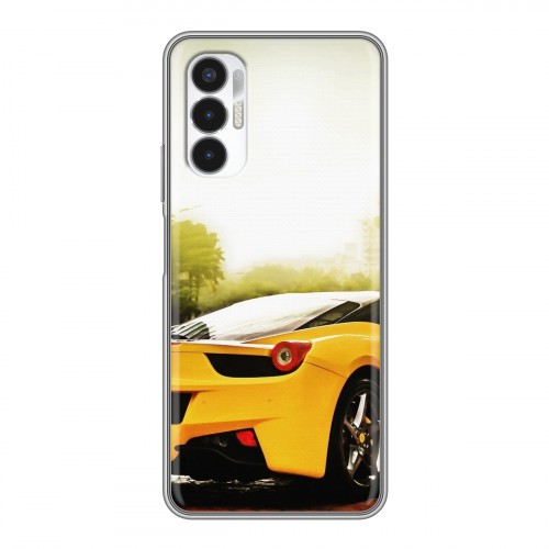 Дизайнерский силиконовый чехол для Tecno Pova 3 Ferrari