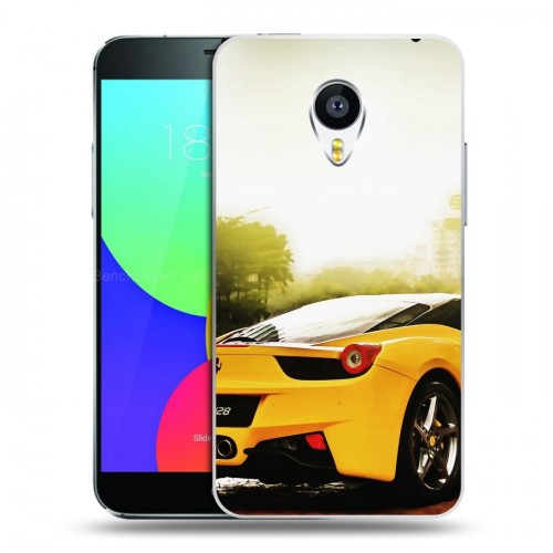 Дизайнерский пластиковый чехол для Meizu MX4 Pro Ferrari