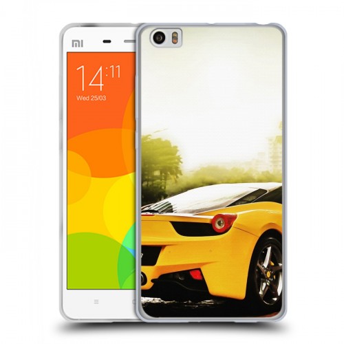 Дизайнерский силиконовый чехол для Xiaomi Mi Note Ferrari