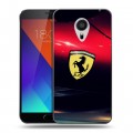 Дизайнерский пластиковый чехол для Meizu MX5 Ferrari