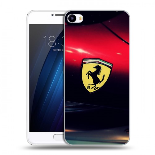 Дизайнерский пластиковый чехол для Meizu U20 Ferrari