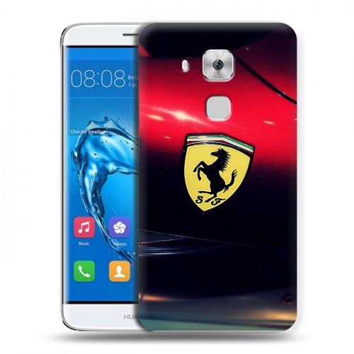 Дизайнерский пластиковый чехол для Huawei Nova Plus Ferrari