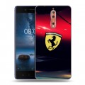 Дизайнерский пластиковый чехол для Nokia 8 Ferrari