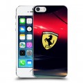 Дизайнерский пластиковый чехол для Iphone 5s Ferrari