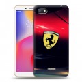 Дизайнерский пластиковый чехол для Xiaomi RedMi 6A Ferrari