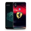 Дизайнерский силиконовый чехол для Xiaomi Mi A2 Ferrari