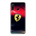 Дизайнерский силиконовый чехол для Huawei P30 Lite Ferrari