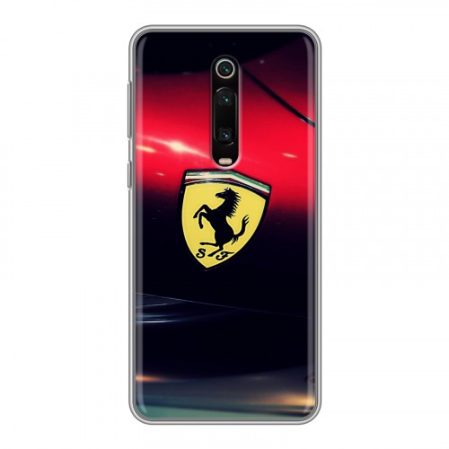 Дизайнерский силиконовый чехол для Xiaomi RedMi K20 Ferrari