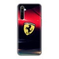 Дизайнерский силиконовый чехол для Realme 6 Ferrari