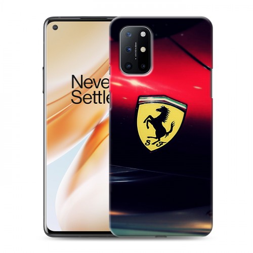 Дизайнерский пластиковый чехол для OnePlus 8T Ferrari