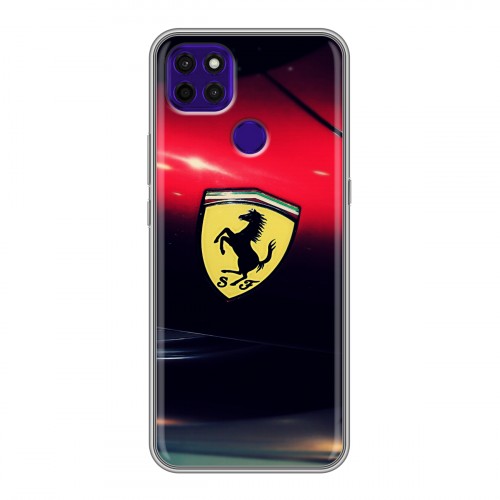 Дизайнерский силиконовый чехол для Lenovo K12 Pro Ferrari