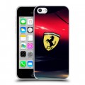 Дизайнерский пластиковый чехол для Iphone 5c Ferrari