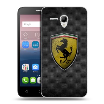 Дизайнерский силиконовый чехол для Alcatel One Touch POP 3 5.5 Ferrari (на заказ)