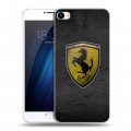 Дизайнерский пластиковый чехол для Meizu U20 Ferrari