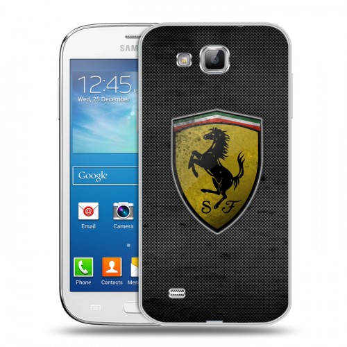 Дизайнерский пластиковый чехол для Samsung Galaxy Premier Ferrari