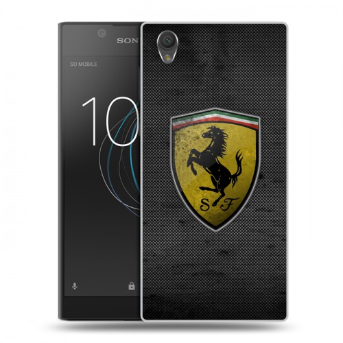 Дизайнерский пластиковый чехол для Sony Xperia L1 Ferrari