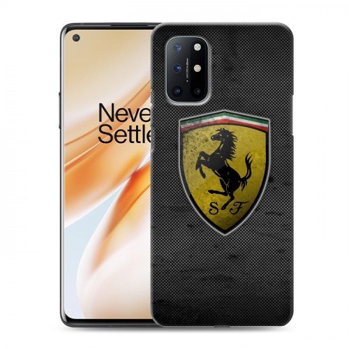 Дизайнерский пластиковый чехол для OnePlus 8T Ferrari