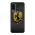 Дизайнерский силиконовый чехол для Vivo Y31 Ferrari