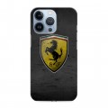 Дизайнерский силиконовый чехол для Iphone 13 Pro Ferrari