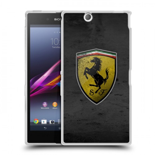 Дизайнерский пластиковый чехол для Sony Xperia Z Ultra  Ferrari