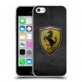 Дизайнерский пластиковый чехол для Iphone 5c Ferrari