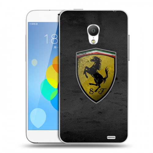 Дизайнерский силиконовый чехол для  Meizu MX3 Ferrari