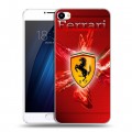 Дизайнерский пластиковый чехол для Meizu U20 Ferrari