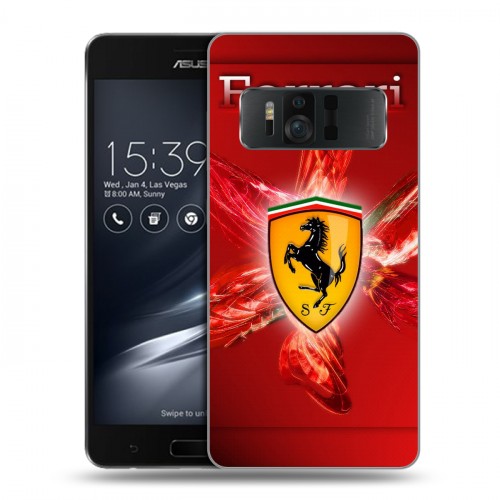 Дизайнерский силиконовый чехол для ASUS ZenFone AR Ferrari