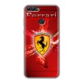 Дизайнерский силиконовый чехол для Huawei P Smart Ferrari