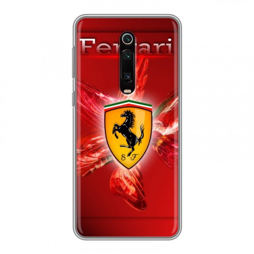 Дизайнерский силиконовый чехол для Xiaomi RedMi K20 Ferrari