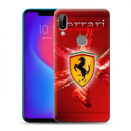 Дизайнерский силиконовый чехол для Lenovo S5 Pro Ferrari