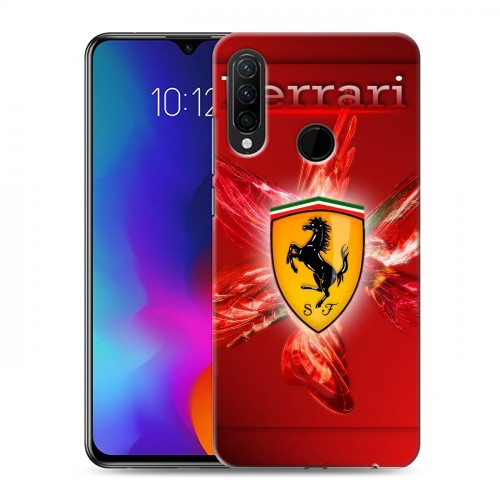 Дизайнерский силиконовый с усиленными углами чехол для Lenovo K10 Note Ferrari