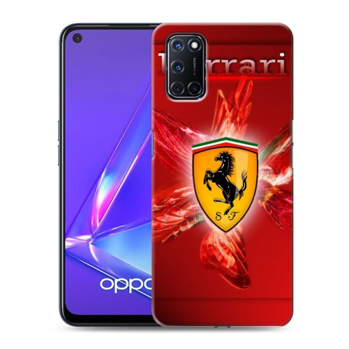 Дизайнерский пластиковый чехол для OPPO A52 Ferrari