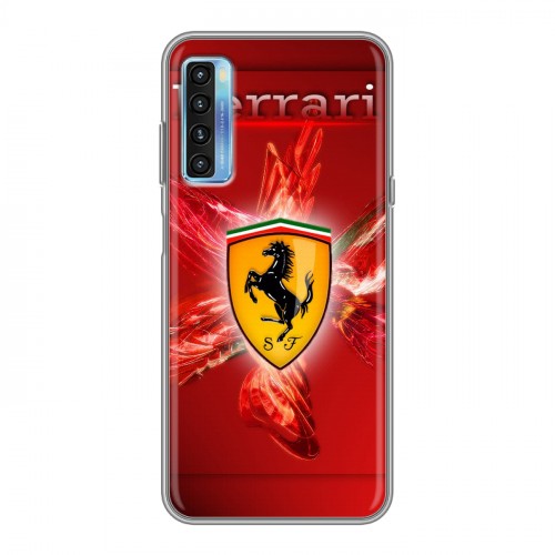 Дизайнерский силиконовый чехол для TCL 20L Ferrari