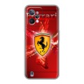 Дизайнерский силиконовый чехол для Realme C31 Ferrari