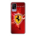 Дизайнерский силиконовый чехол для TCL 405 Ferrari