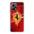 Дизайнерский силиконовый чехол для Xiaomi Poco X5 Ferrari