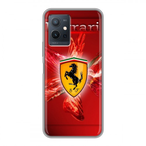 Дизайнерский силиконовый чехол для Vivo Y55 5G Ferrari