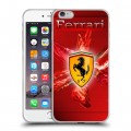 Дизайнерский силиконовый чехол для Iphone 6 Plus/6s Plus Ferrari