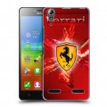 Дизайнерский пластиковый чехол для Lenovo A6000 Ferrari