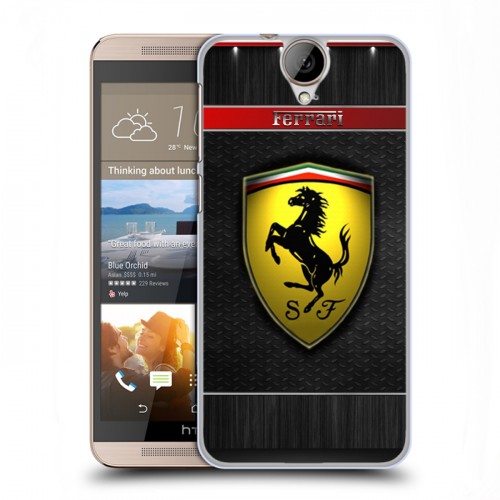 Дизайнерский силиконовый чехол для HTC One E9+ Ferrari