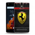 Дизайнерский силиконовый чехол для Wileyfox Storm Ferrari