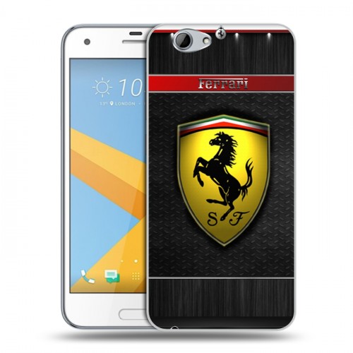 Дизайнерский пластиковый чехол для HTC One A9S Ferrari