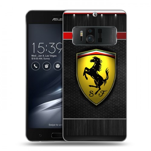 Дизайнерский силиконовый чехол для ASUS ZenFone AR Ferrari