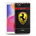 Дизайнерский пластиковый чехол для Xiaomi RedMi 6A Ferrari